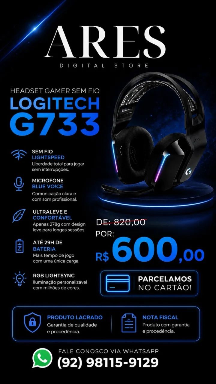 G733 LOGITECH