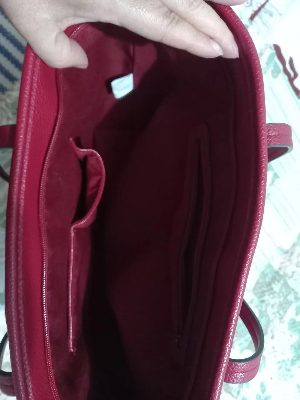 Bolsa Santa Lolla grande Marsala  - Foto 3