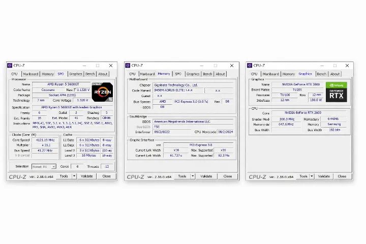 Pc Gamer Ryzen 5 5600GT - 16gb ddr4 - HD NVME - placa de video RTX 2060 - gabinete gamer