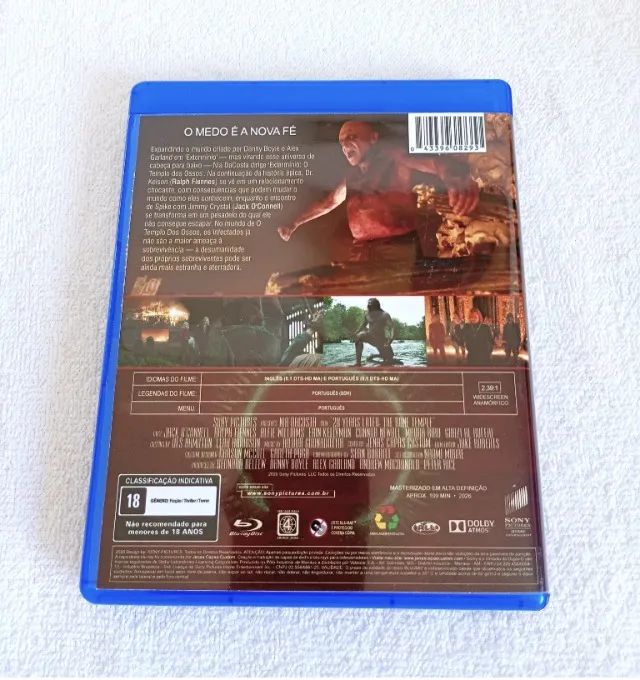 Blu-ray Filme Extermínio O Templo Dos Ossos - 2026 - Dub/leg - Foto 2
