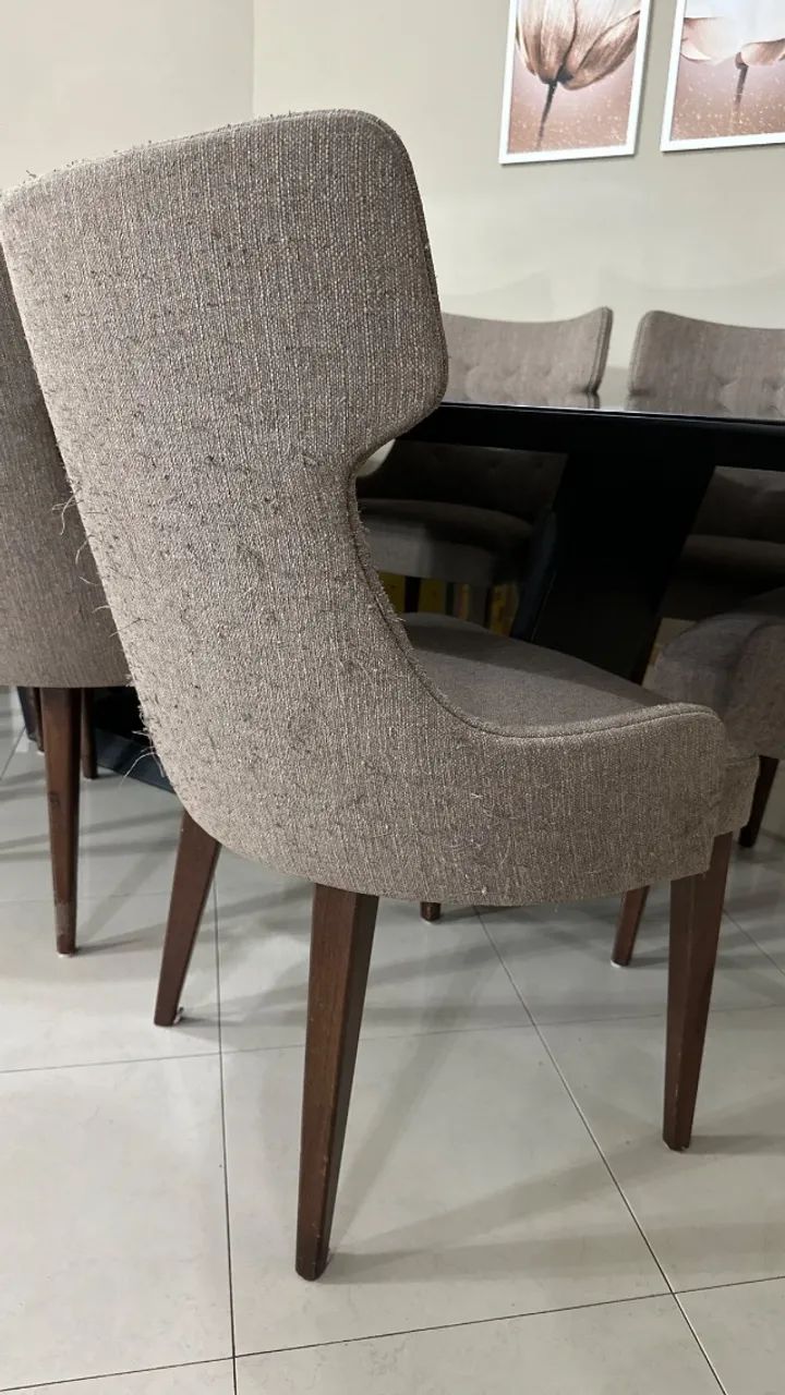 Cadeira poltrona para mesa de jantar  - Foto 3