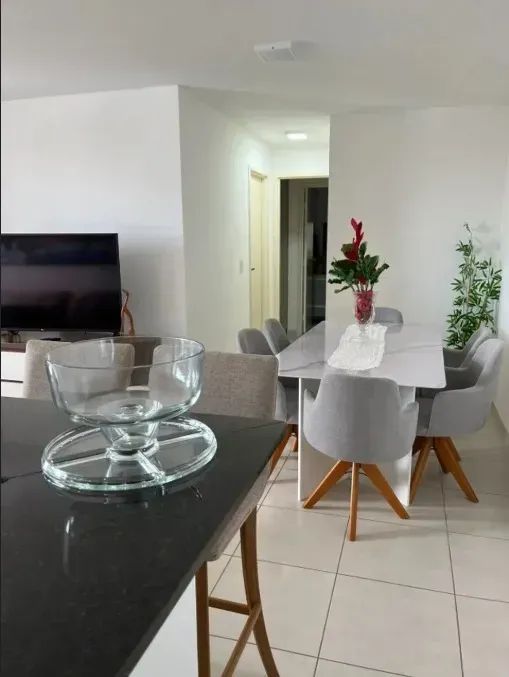 Aluguel Lindo Apt Mobiliado Pronto pra Morar 57m² 2Qts 1Sui 1Vg Lazer Completo Academia em