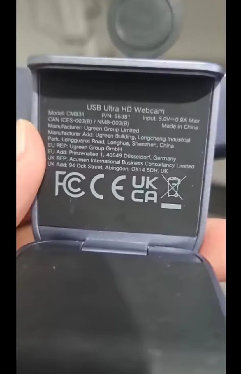 Webcam Ugreen 4K - Foto 5