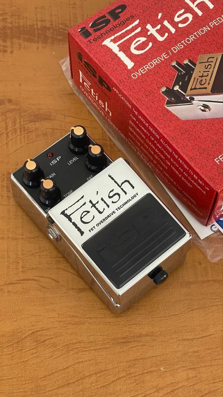 Pedal ISP Fetish Distortion OD Boost ñ jhs boss  - Foto 4