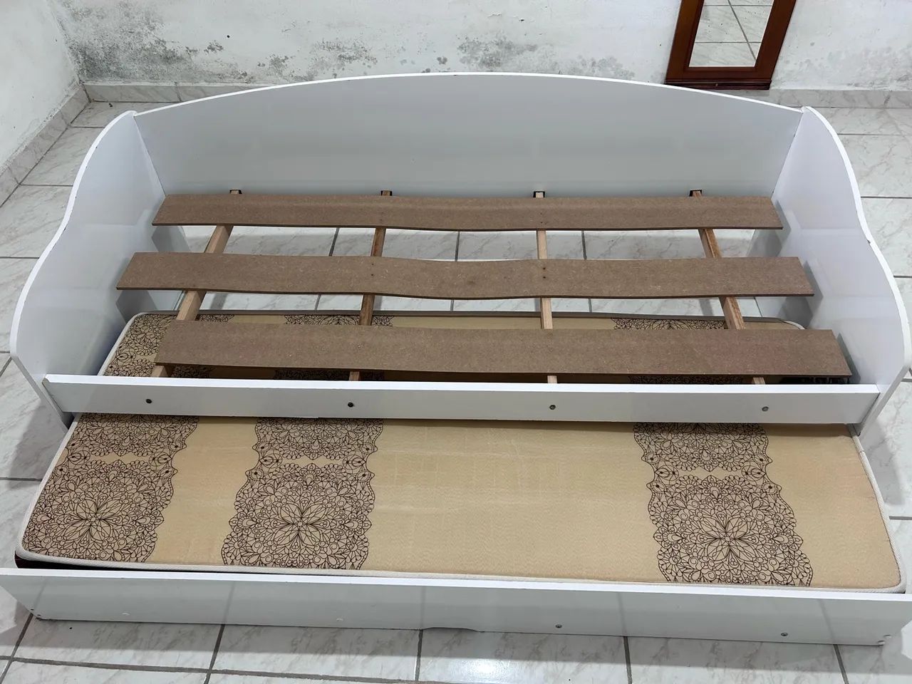 Bicama Solteiro Branca