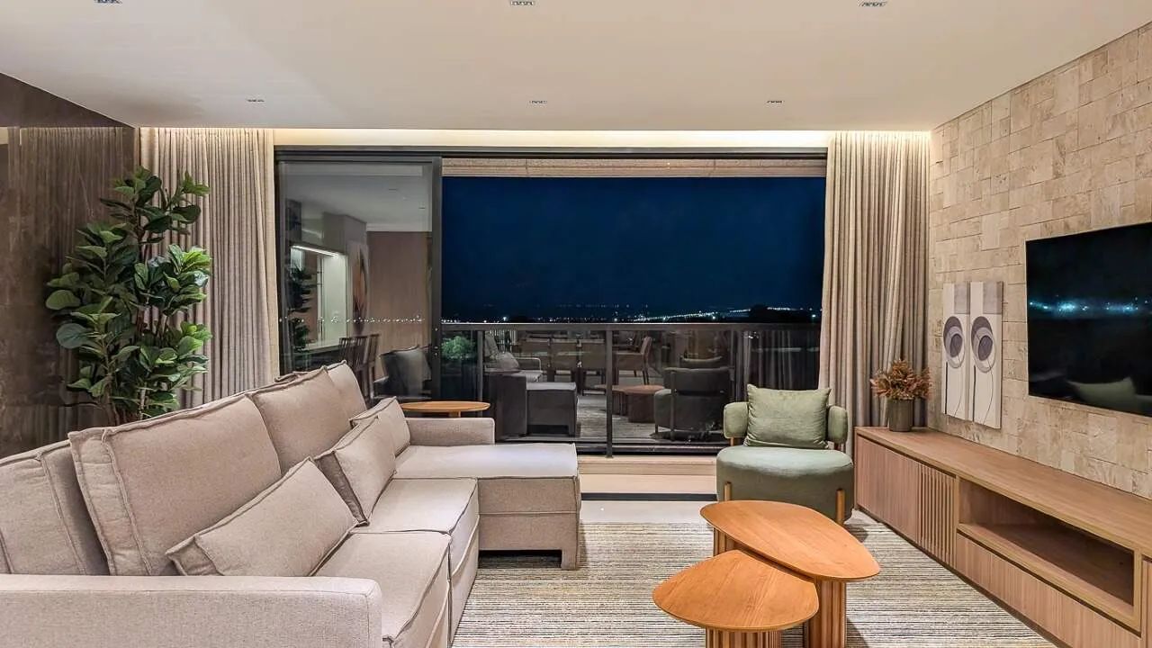 Apartamento Mobiliado com 4 suítes - 1º Uso - Foto 2
