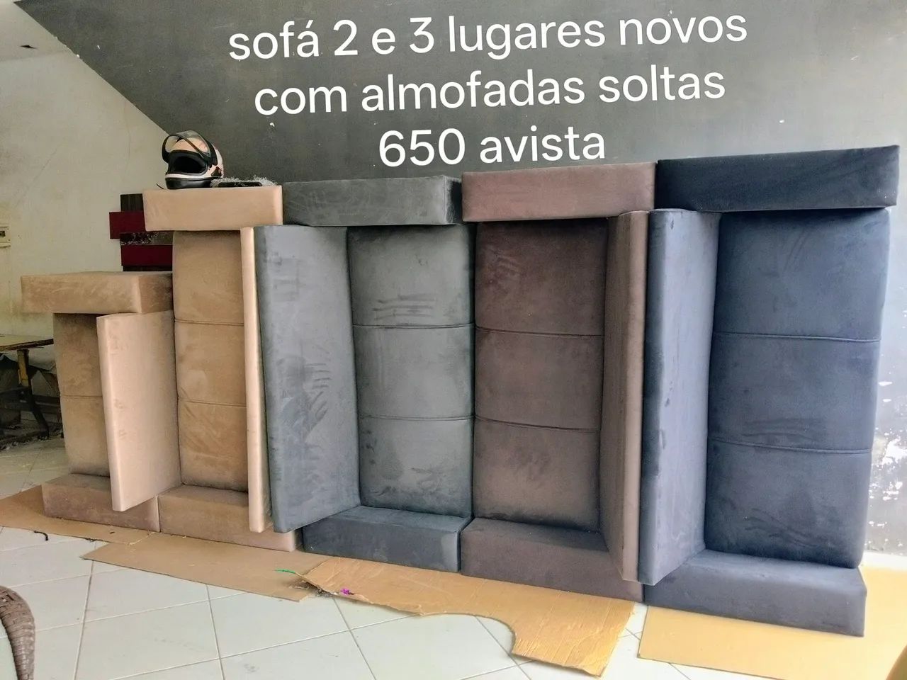 Vendo sofás novos  - Foto 5