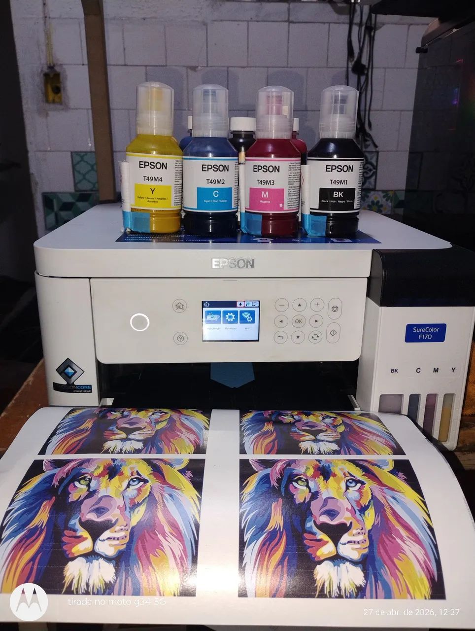 Impressora Epson f170 para sublimação a4