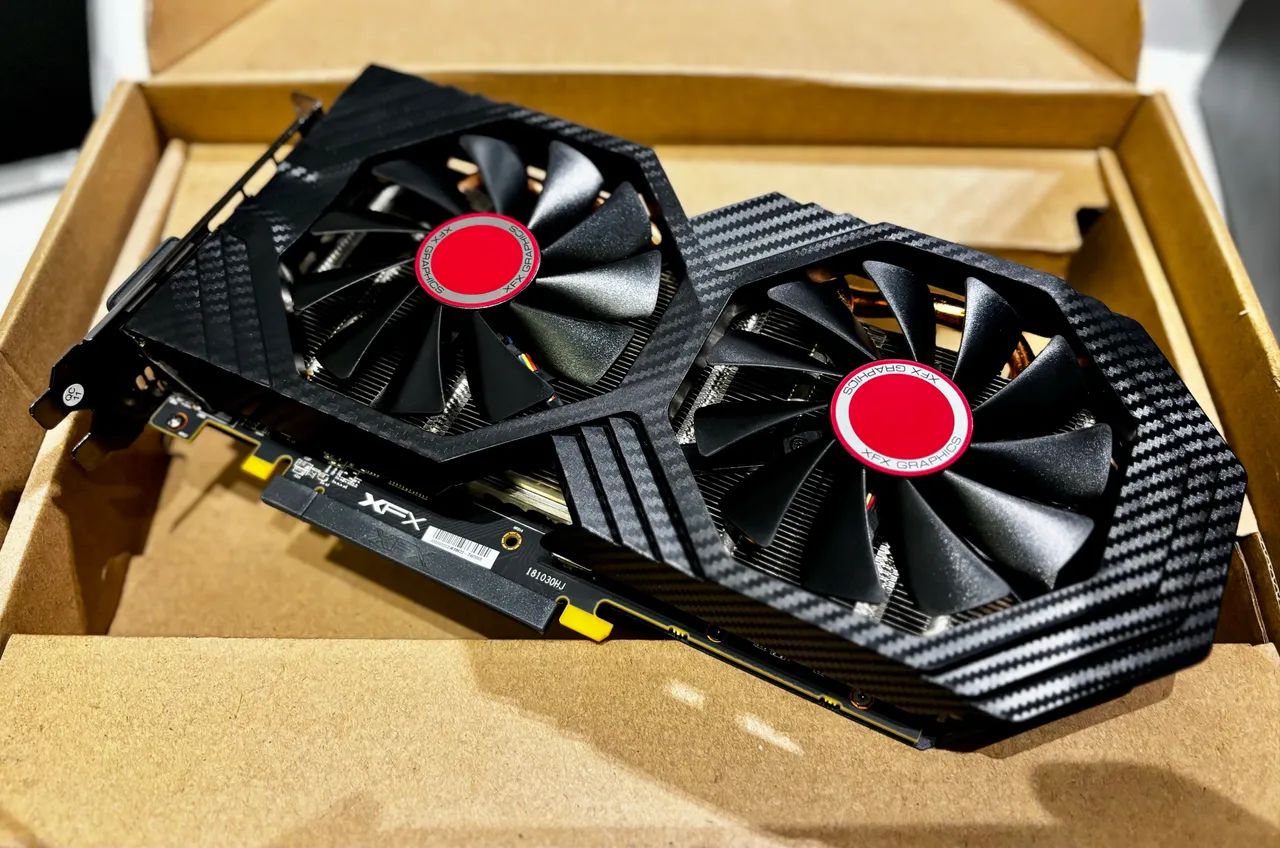 Placa de vídeo Radeon RX 580 8GB - XFX - Foto 2