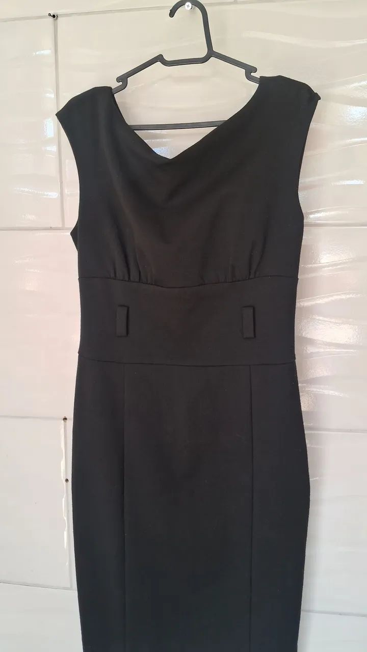 Vestido tubinho da Zara Basic 