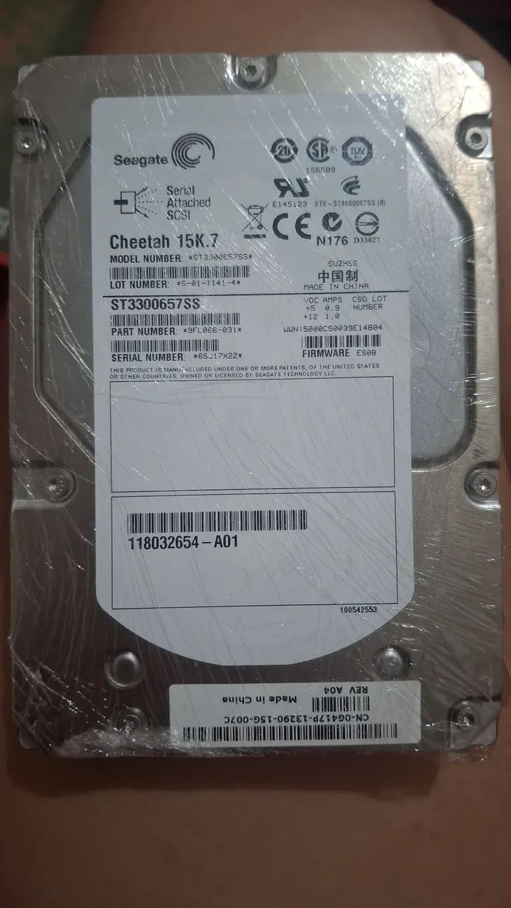 Hd cheetah 600gb (2x300gb)