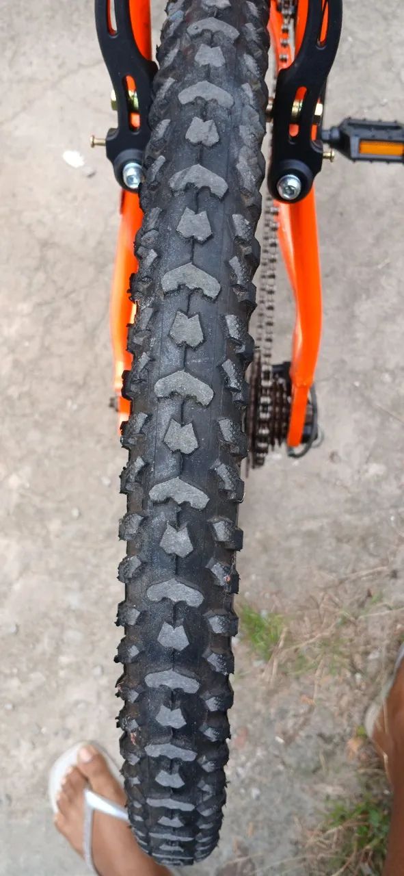 Bicicleta aro 26 de alumínio  - Foto 4
