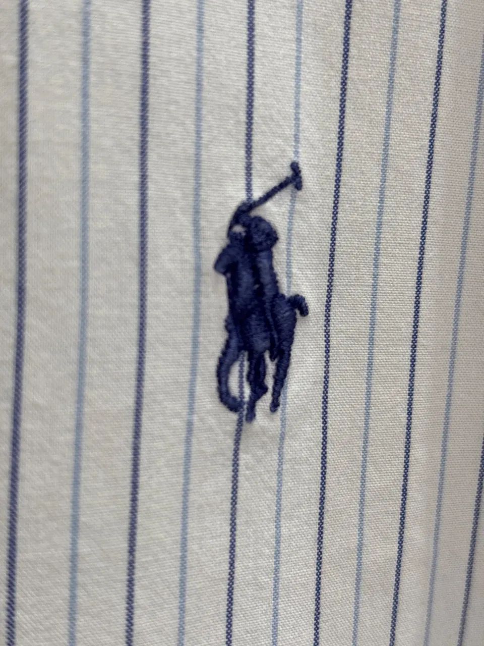 Camisa Ralph Lauren Polo Original Social Branca Manga Longa FRETE GRÁTIS - Foto 4