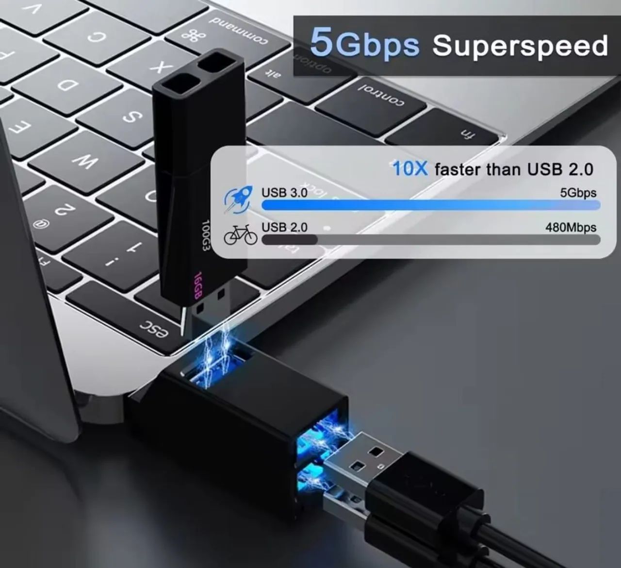 Hub Extensor USB 3 em 1 - Foto 4