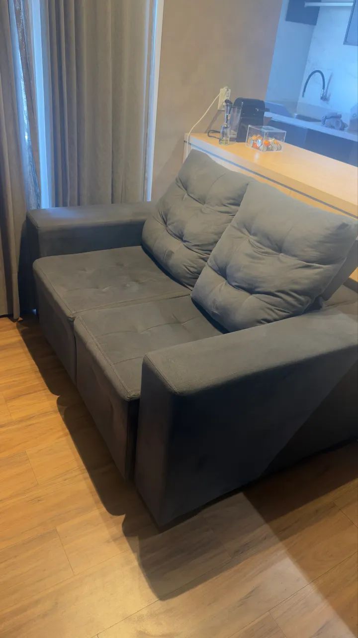 Sofa Retrátil reclinável 2 Lugares