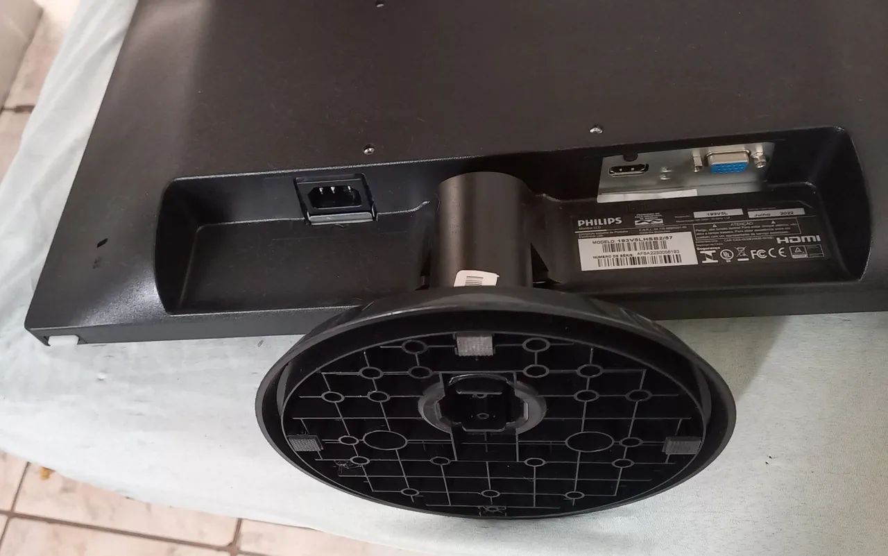 Monitor Led - Philips 18,5 Polegadas - Foto 5