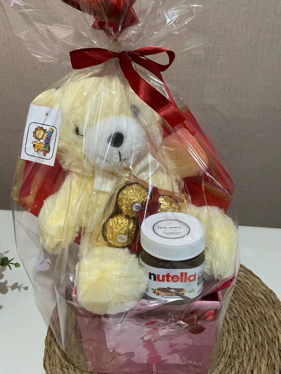 Cesta chocolate para presente/ presente romântica / entrega rápida  - Foto 3