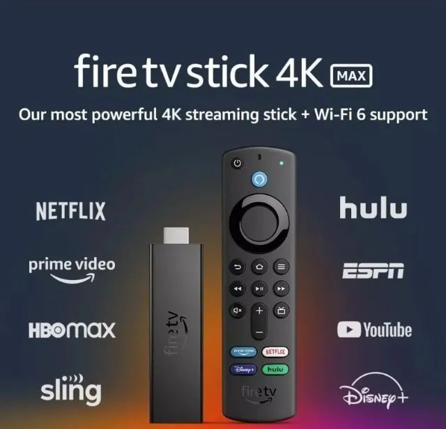Fire TV 4K Max 3 Geração (2gb Ram - 8gb Armazenamento) - Original Amaozn - Foto 3