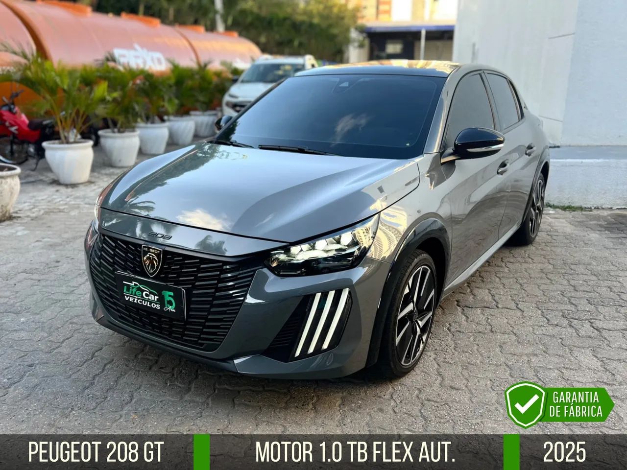 Peugeot 208 208 GT 1.0 Turbo Flex 5p Aut. 2025
