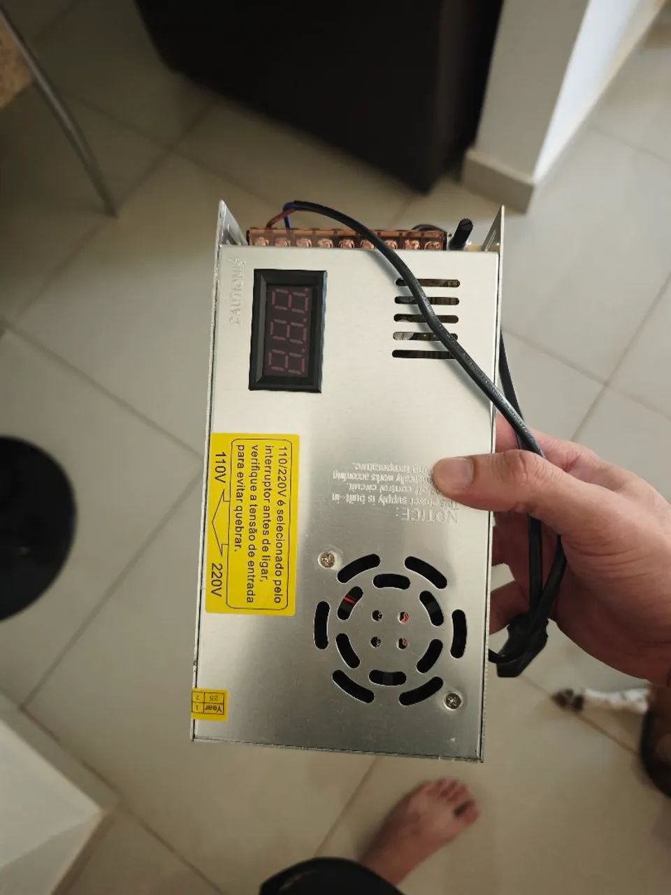Fonte chaveada 90a 