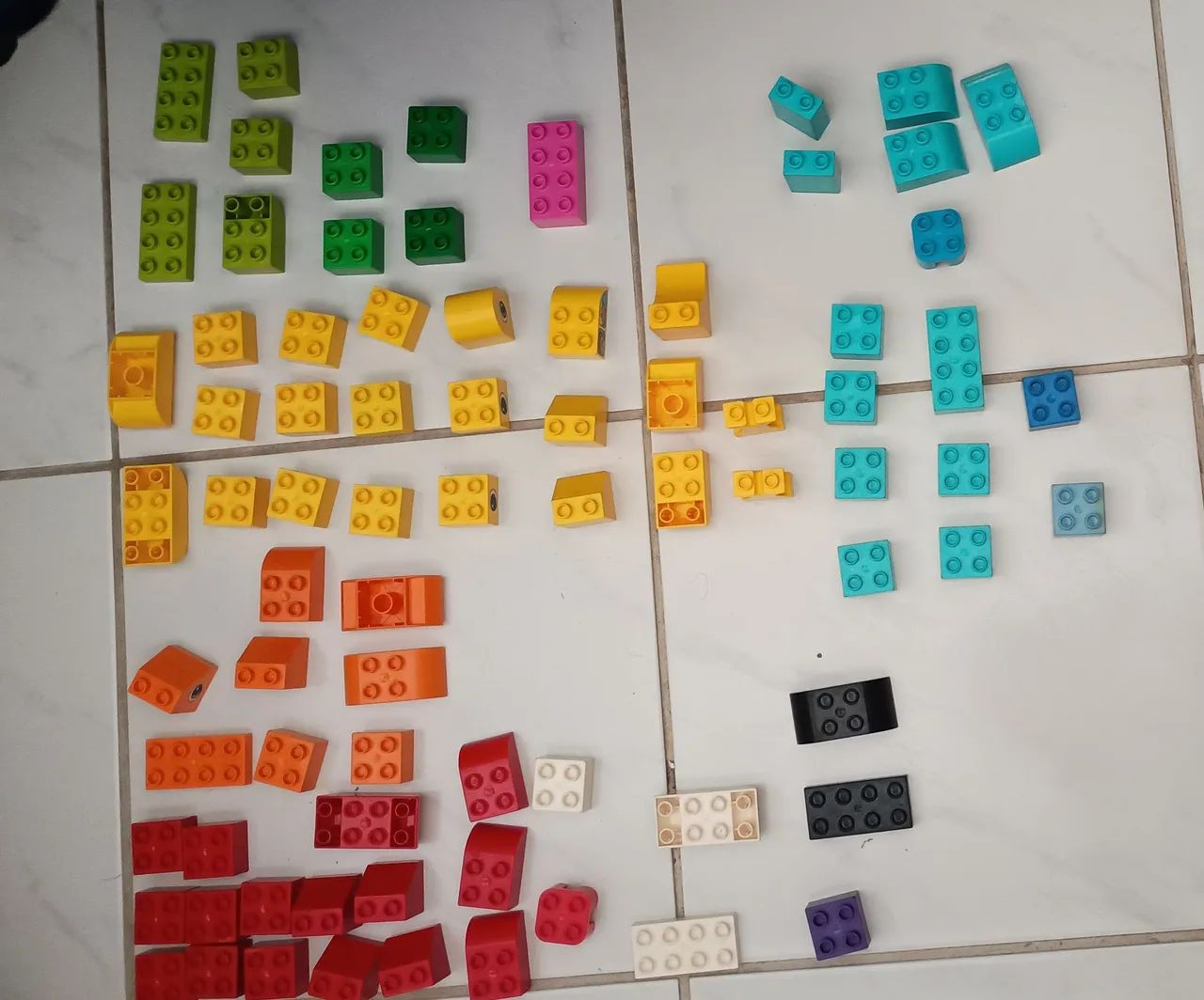 78 peças LEGO DUPLO ORIGINAIS 