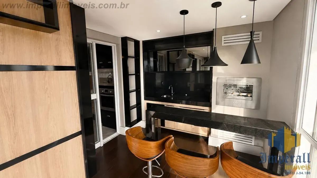 Apartamento 3 Dormitórios Suíte Edifício Celebrity Vila Ema SJC SP 3 vagas - Foto 4