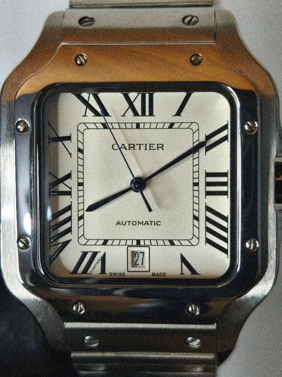 Relógio Cartier Santos 40mm automático  - Foto 3