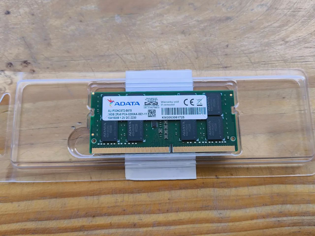 Memória Ram 16gb 3200Mhz DDR4 - Notebook 