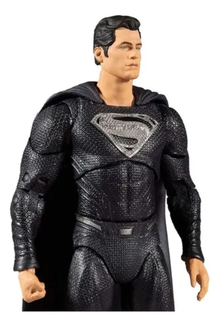 Dc McFarlane Liga da Justiça Superman Black Fun