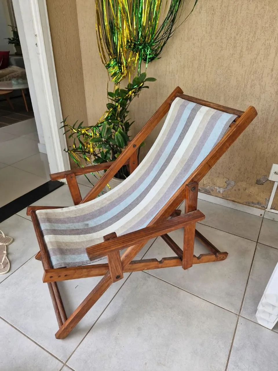 Espreguiçadeira de Madeira