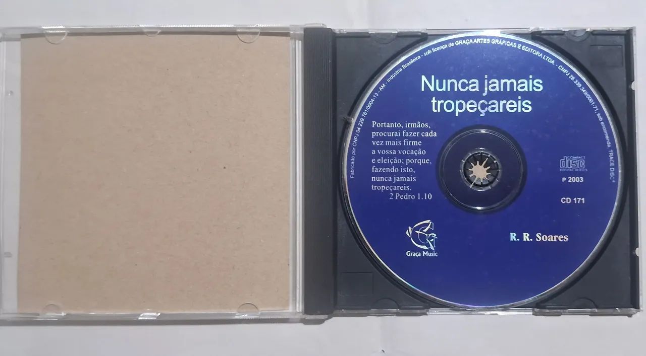 CD Nunca Jamais Tropecareis - Foto 2