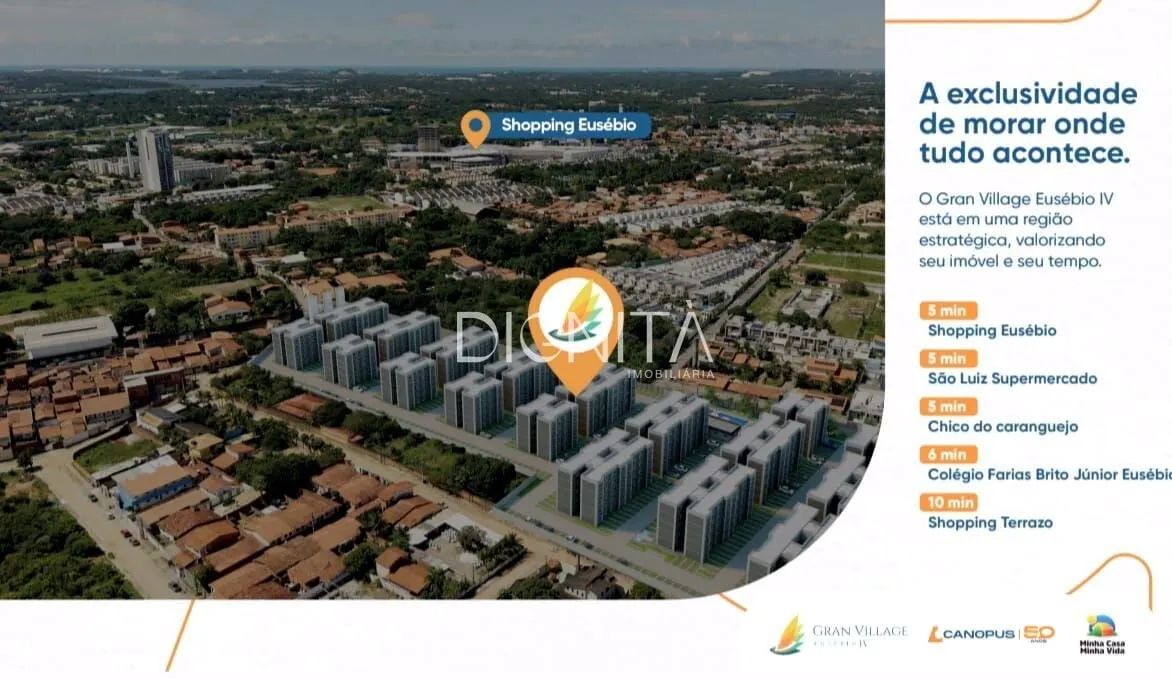 Gran Village 4 | Apartamentos de 2 Quartos no Eusébio - Foto 3
