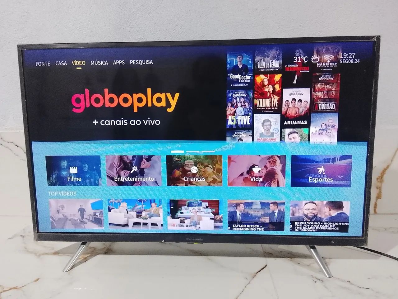 Smart tv Panasonic 32 polegadas,em perfeito estado!!! - Foto 3