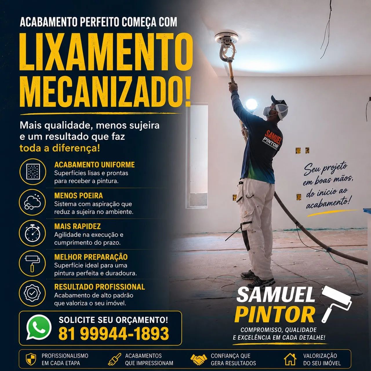 Pintor profissional Caruaru 