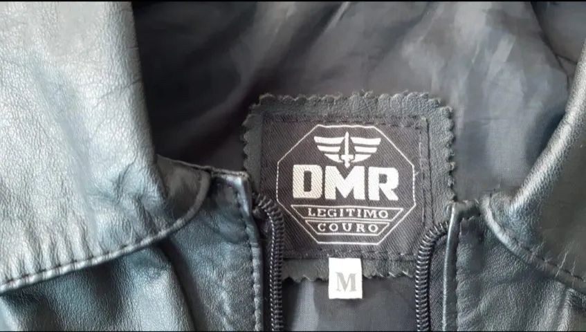 JAQUETA DMR LEGITIMO COURO - TAM M - Foto 2