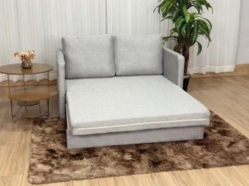 SOFÁ CAMA DOMINIC 1,40M  LINHO. PRONTA ENTREGA. - Foto 2