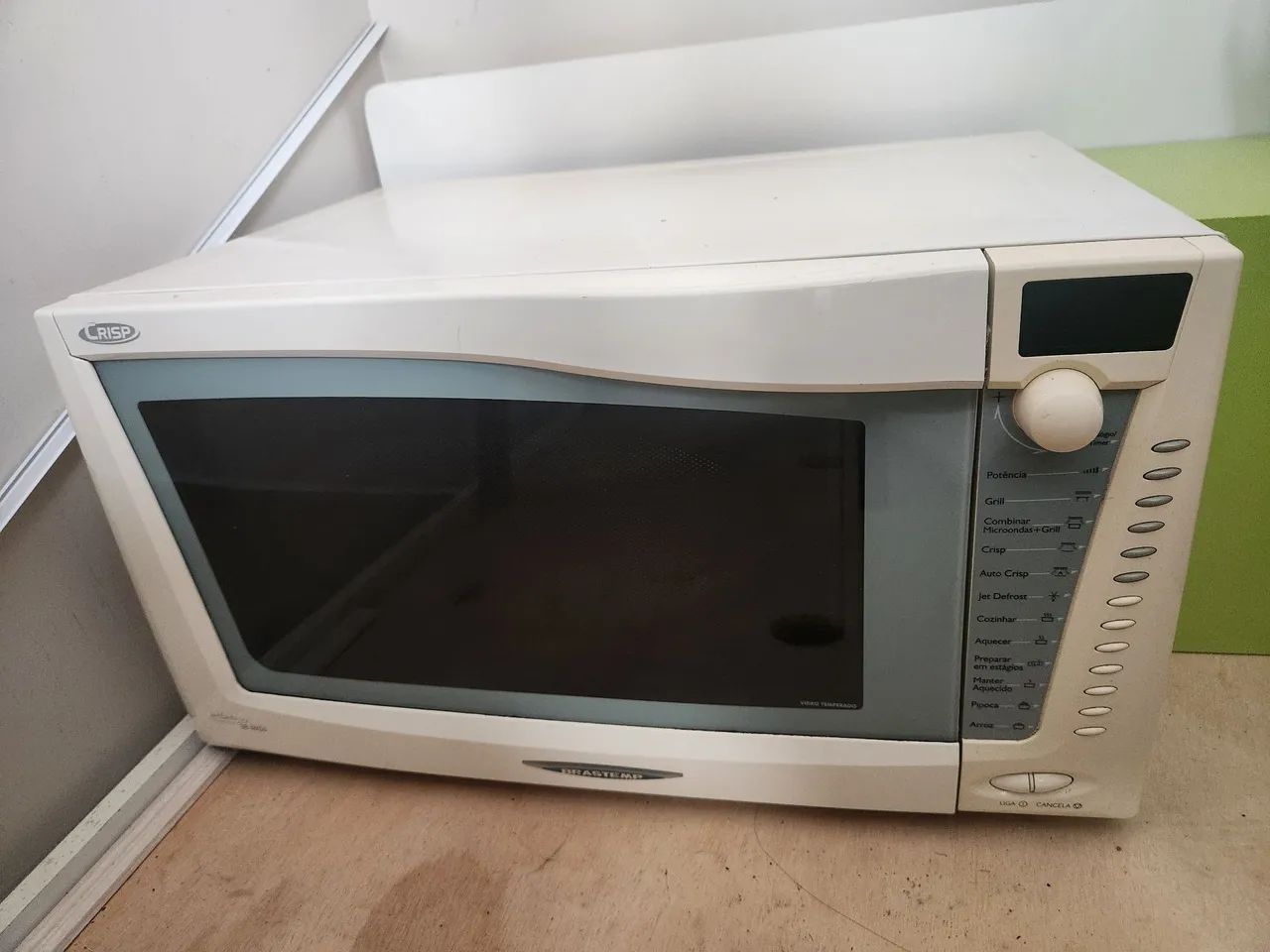 microondas brastemp branco 38 litros