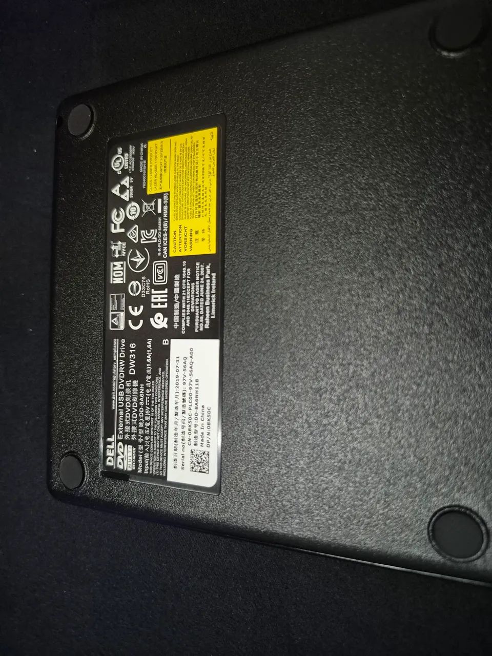 DVD externo para TVs, NOTEBOOK, PC ETC. - Foto 2