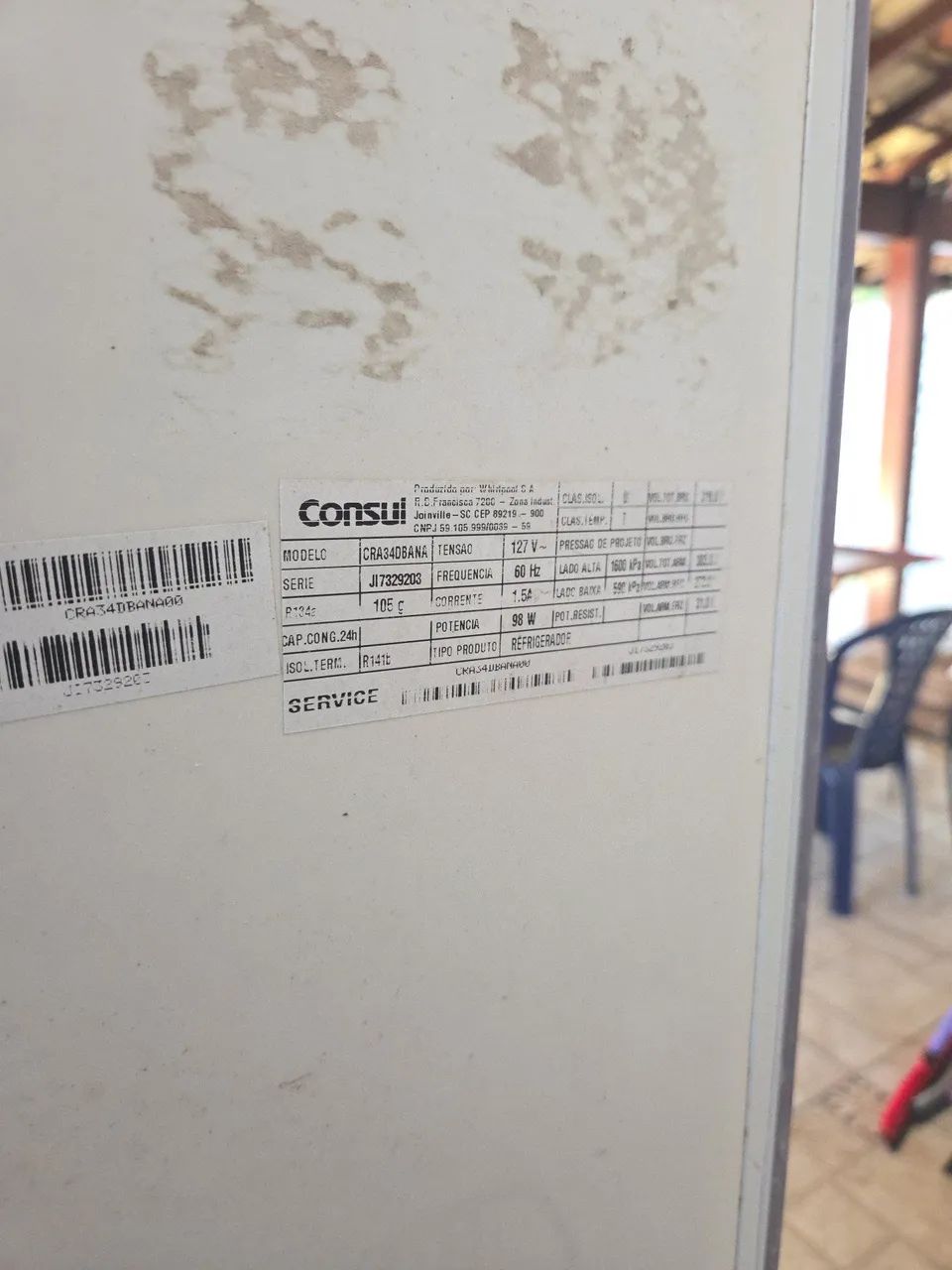 Vendo Refrigerador Consul, modelo CRA34, envelopada - Foto 3