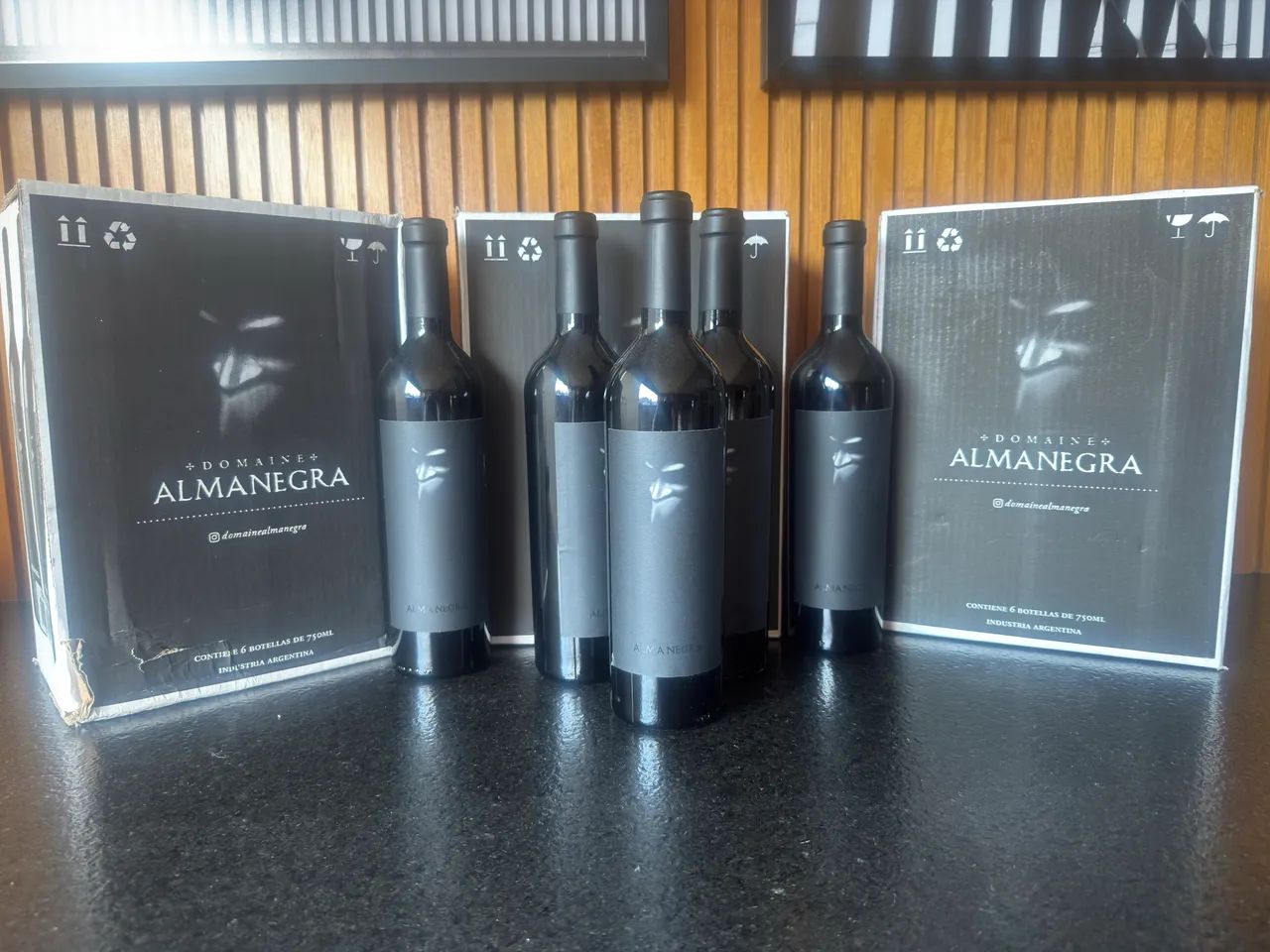 Vinho argentino Alma negra cx 6garrafas - Foto 2