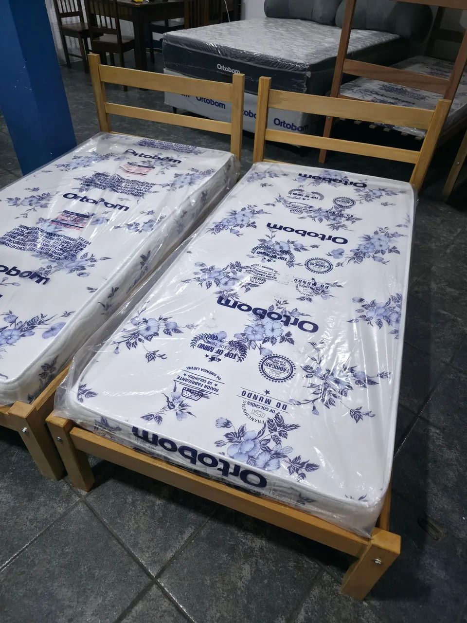 Cama Solteiro Madeira R$ 459,00 - Foto 2