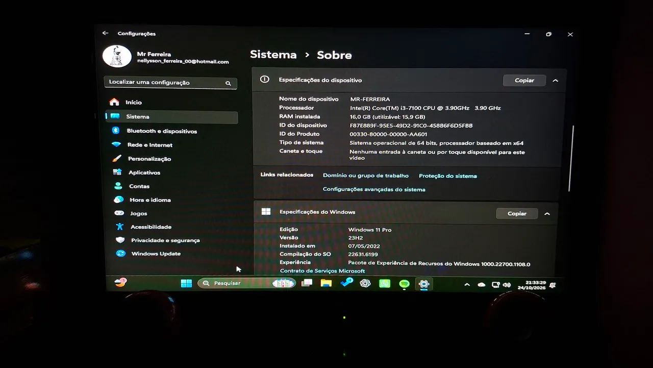Pc Home office - Ótima opção para o dia a dia!  - Foto 5