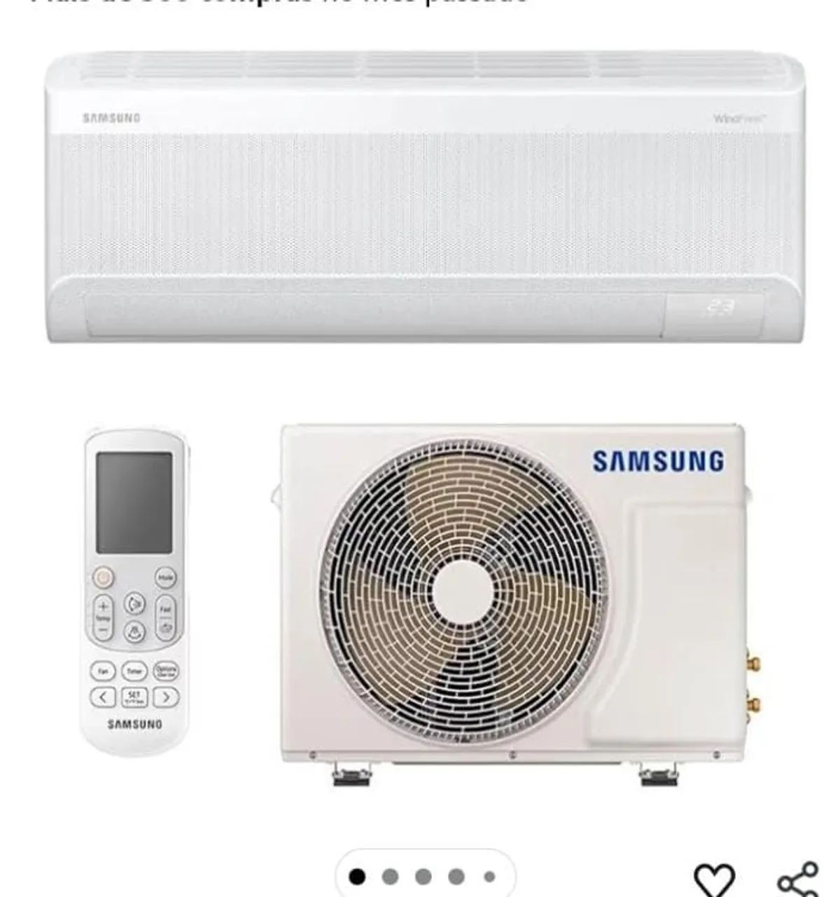 Ar condicionado Split QW Samsung - Foto 2