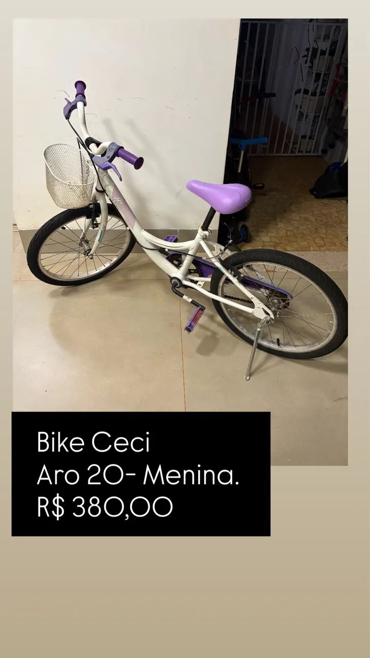 Bike aro 20 feminina