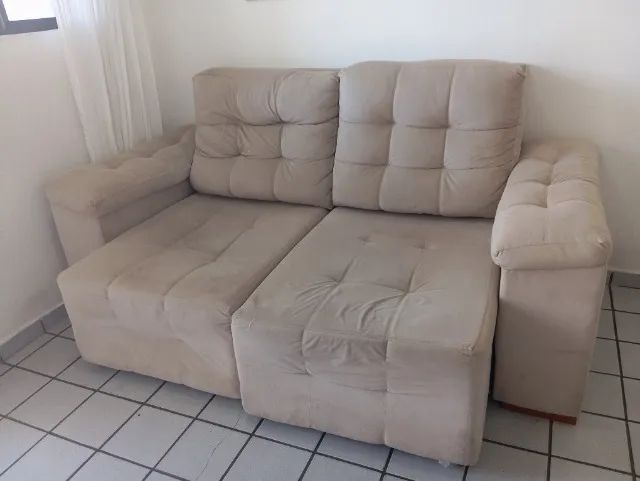 SOFÁ DOIS LUGARES RETRATIL