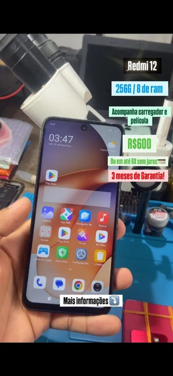 Redmi 12 (256GB / 8 de ram )