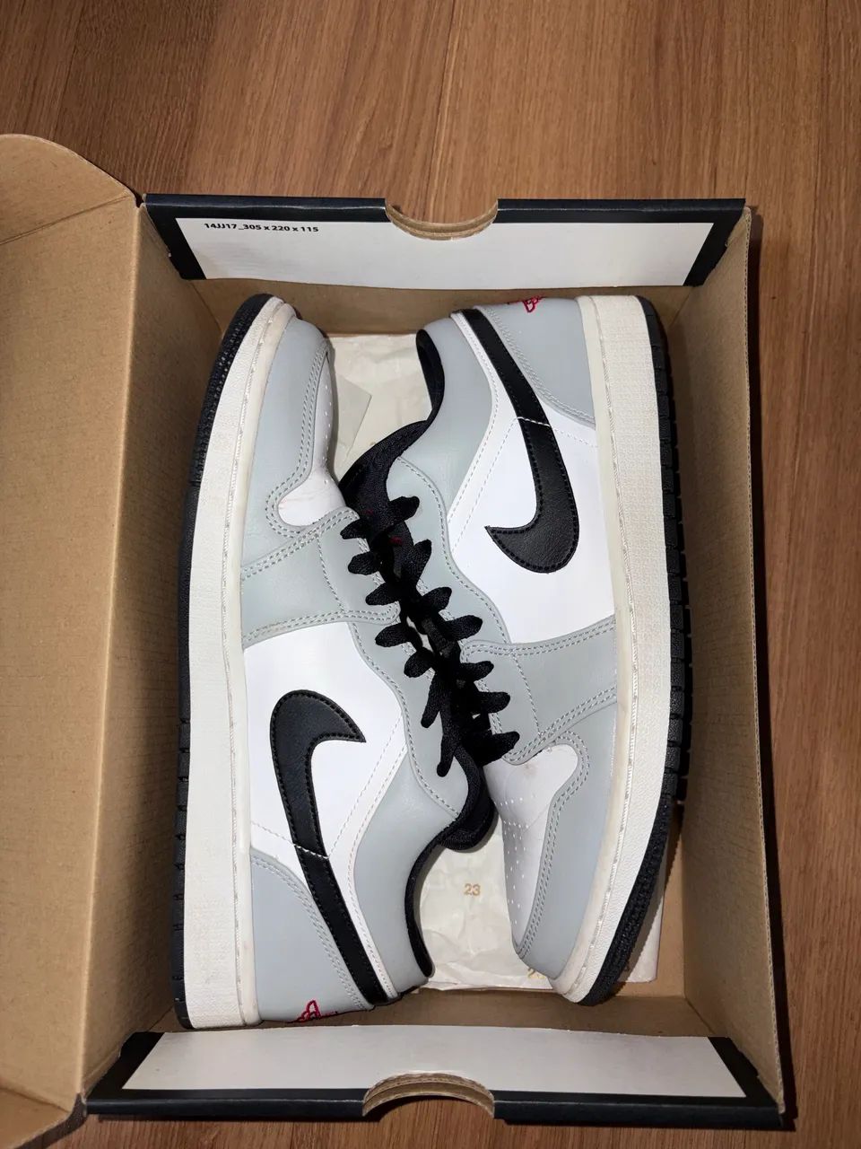 Air Jordan 1 Low Light Smoke Grey 41 BR