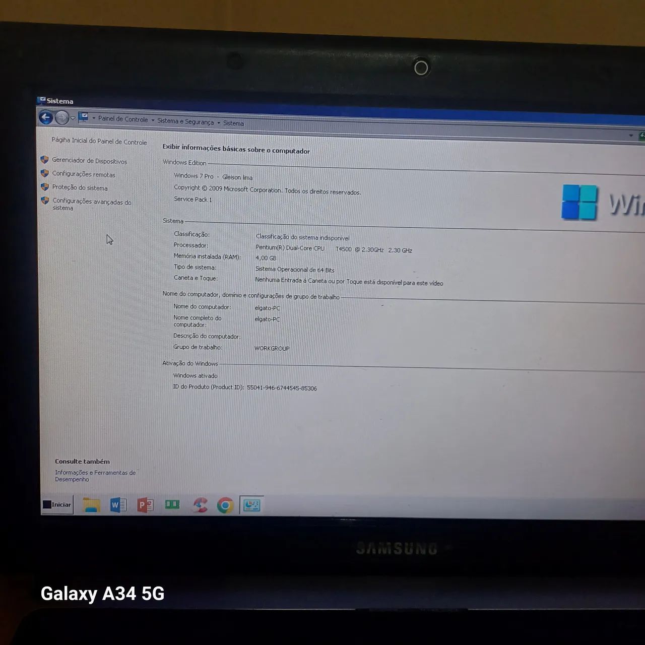 Notebook sansung - Foto 3