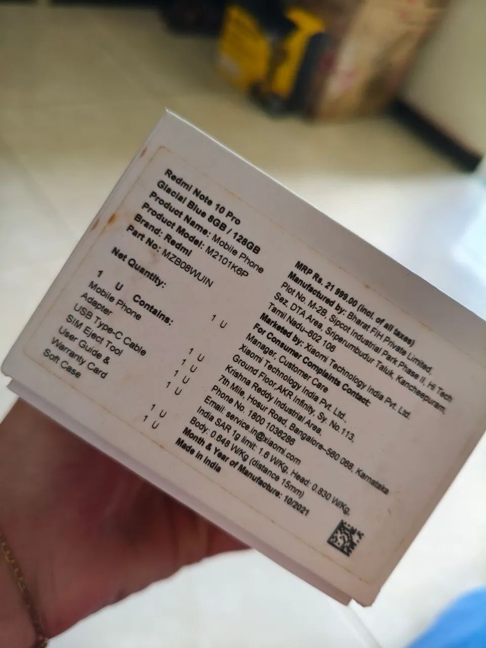 Celular Redmi Note 10 Pro  - Foto 3