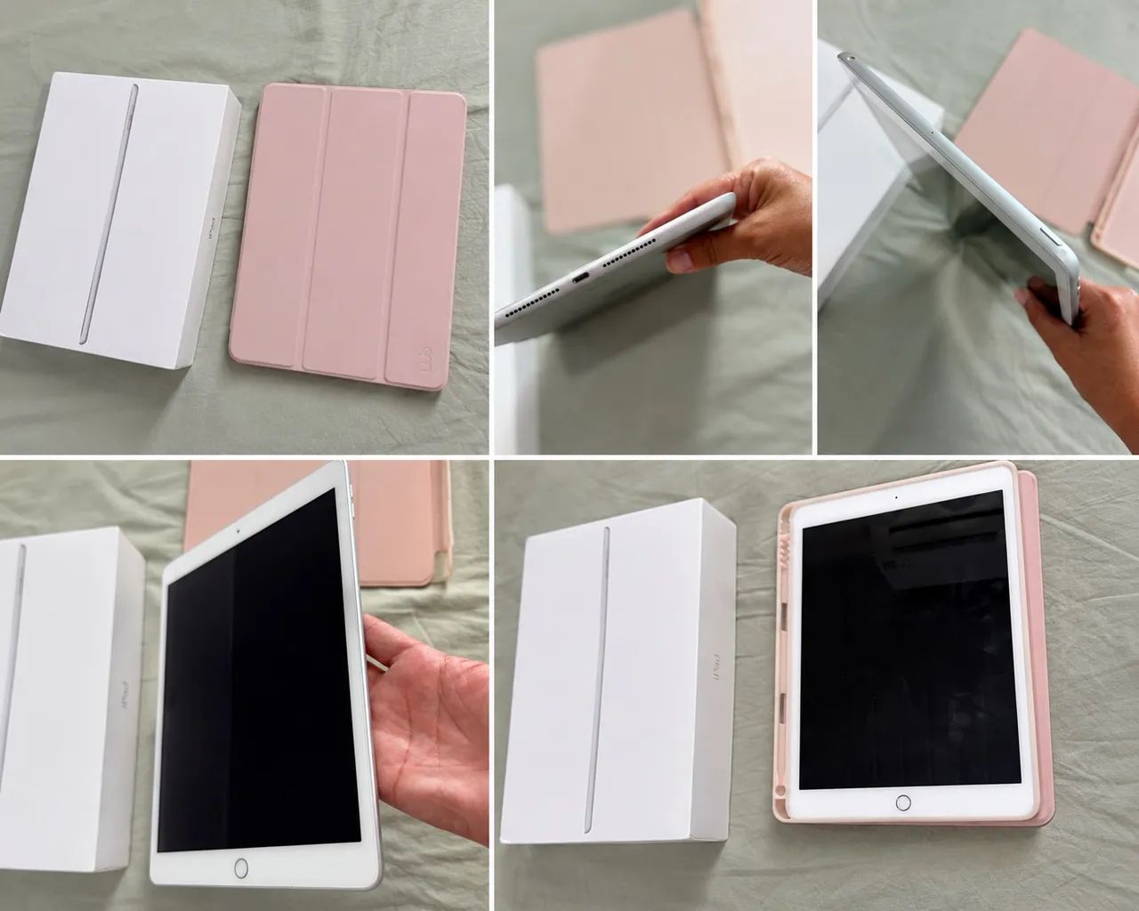 iPad 8ª geração resetado acompanha capa